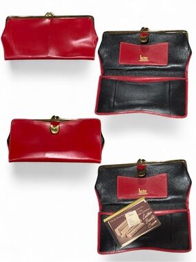 VINTAGE Red Wallet